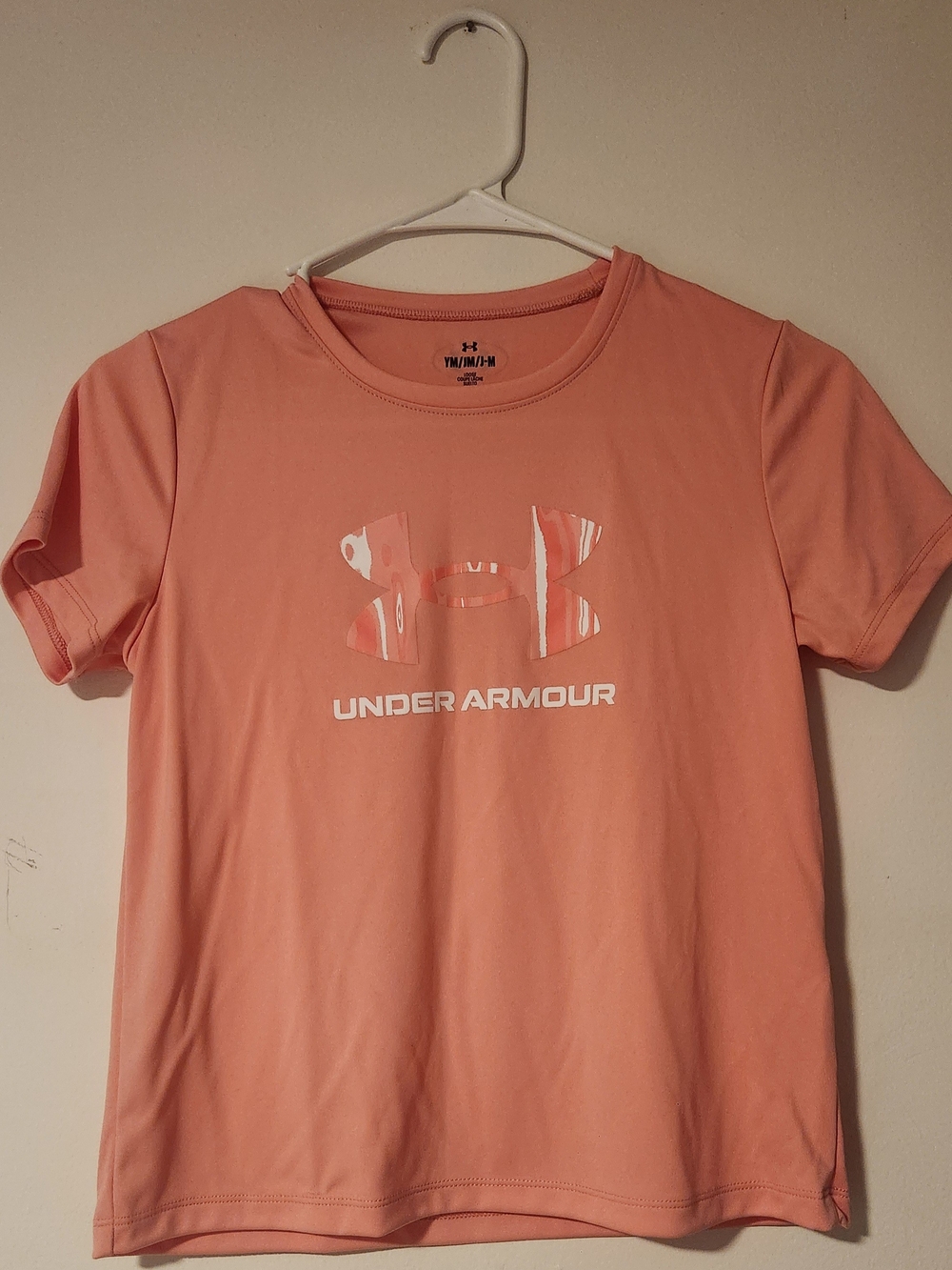 Under Armour Kids YM Coral Crew Neck Short Sleeve Tee NWOT